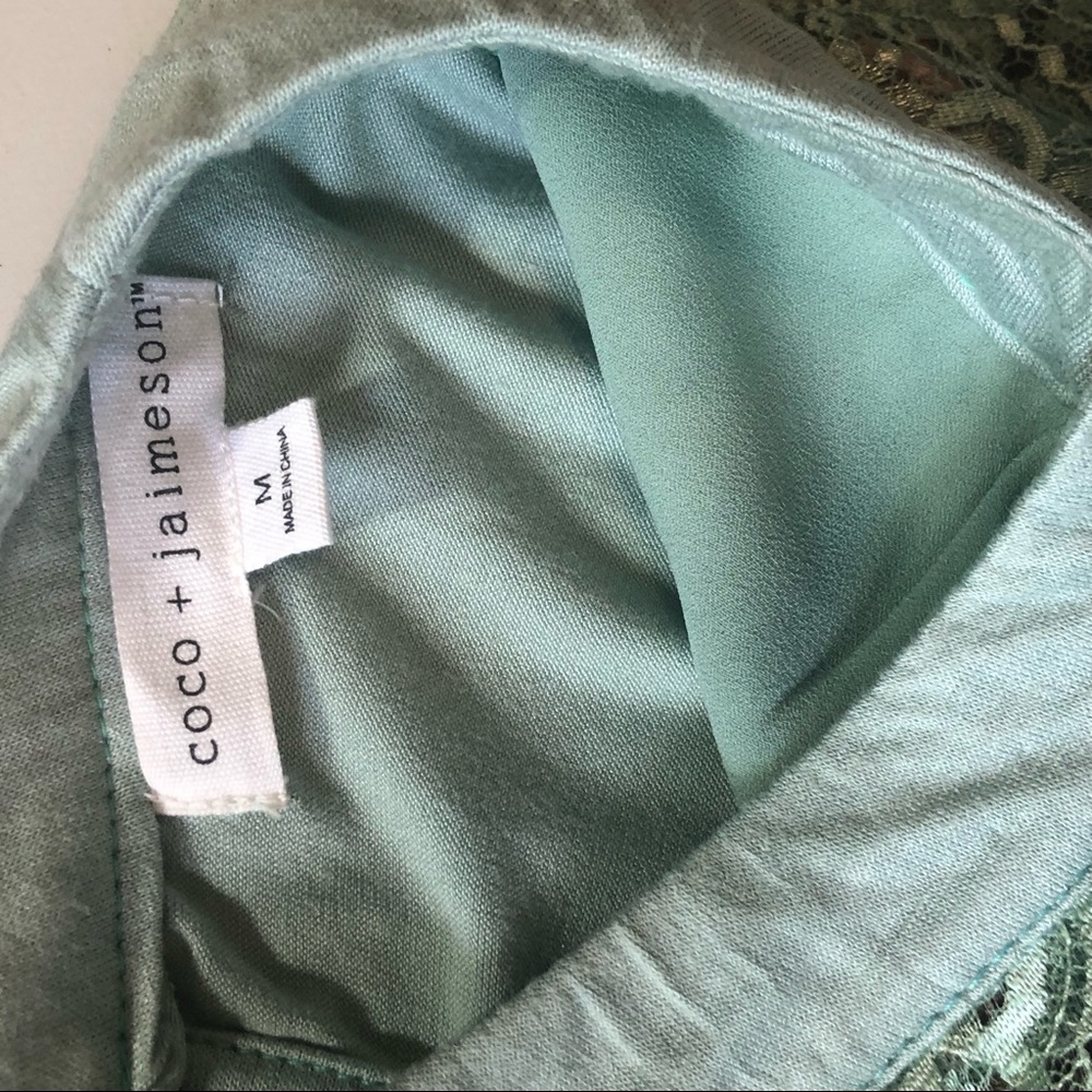 Lace sheer floral airy tank top fairy core - Picture 8 of 14